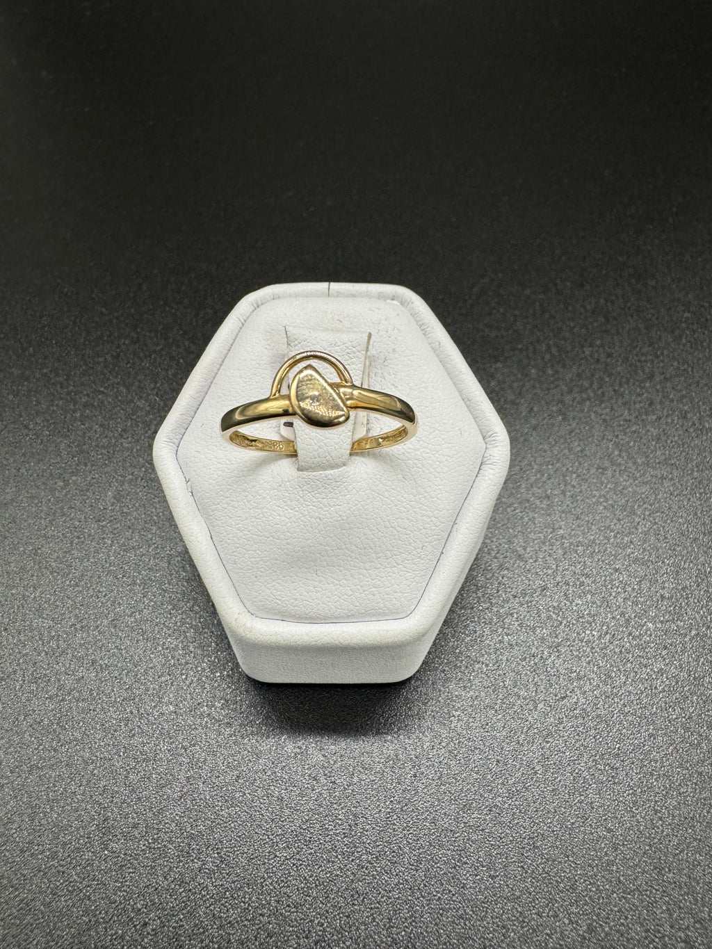 Ring 585er Gold mit Briliant Gr56